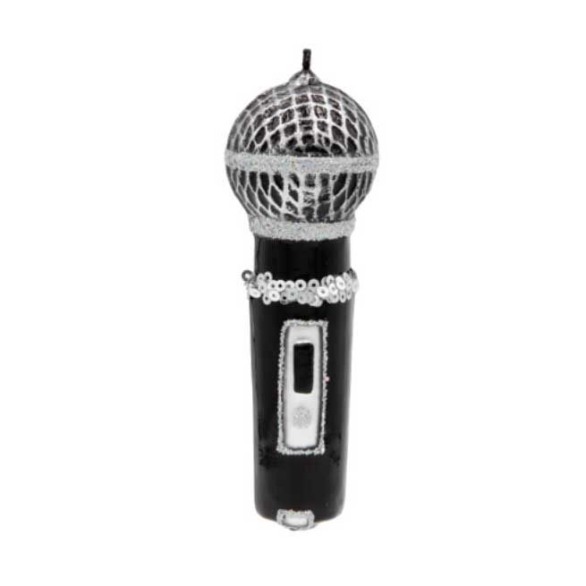 Kat + Annie Karaoke Microphone Ornament Set of 6, 92972, 026301929727