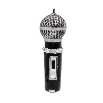 Kat + Annie Karaoke Microphone Ornament Set of 6, 92972, 026301929727