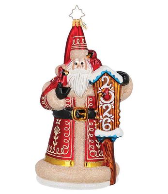Christopher Radko 2026 Country Cardinal Santa Ornament 1022796, 026301950691