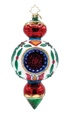 Christopher Radko Folklore Reflections Ornament 1022646, 026301944171