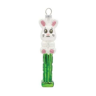 Kat + Annie Easter Bunny Mini Pez Dispenser Ornament Set of 6, 92467, 026301924678