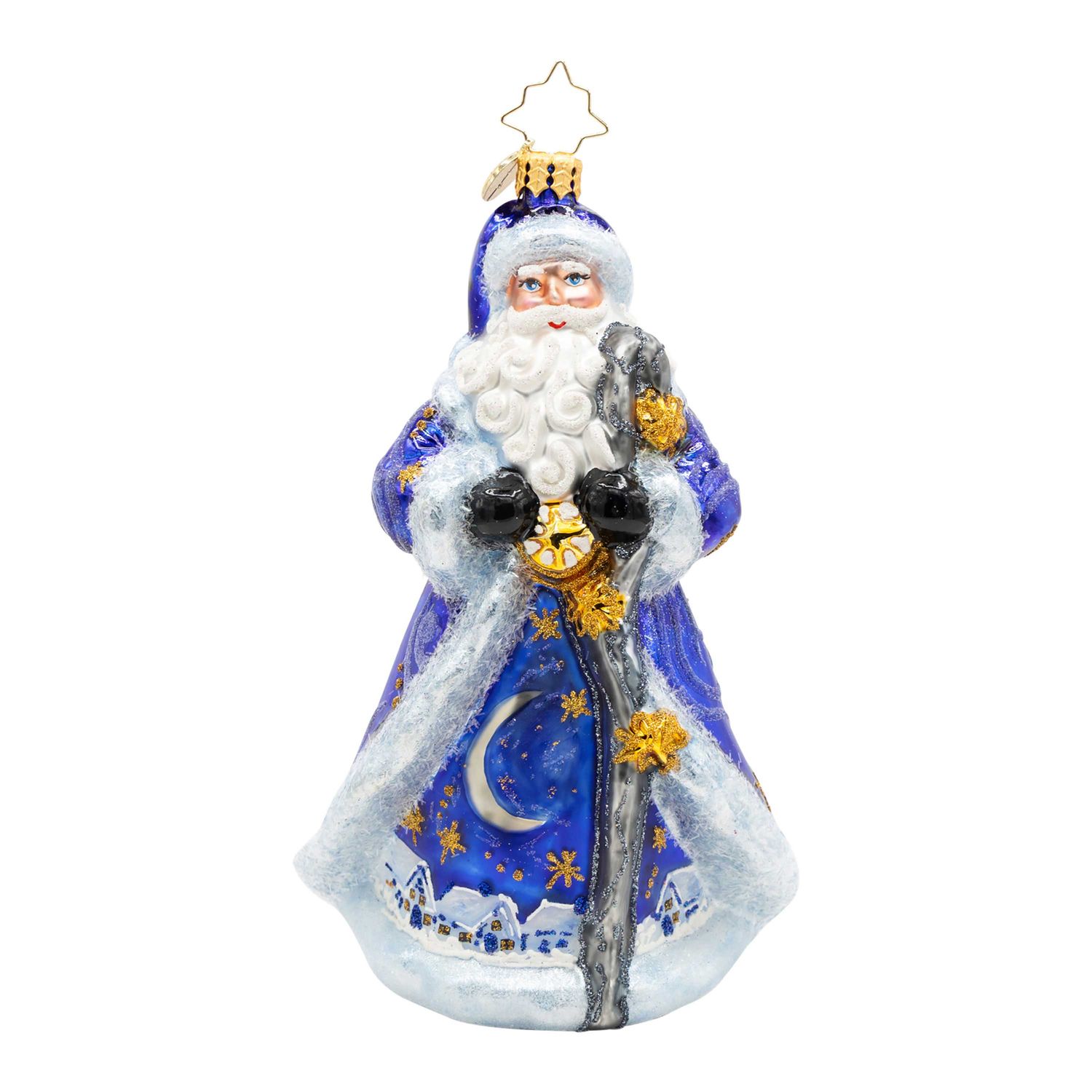 Christopher Radko Starlight Santa Ornament 1022898, 026301951506