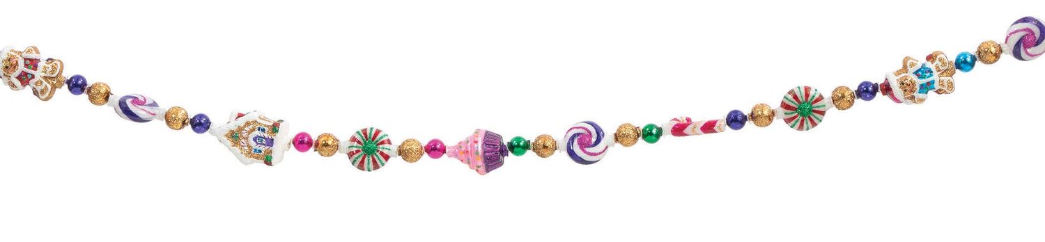 Christopher Radko Sweet Treats Garland 1021193, 026301898016