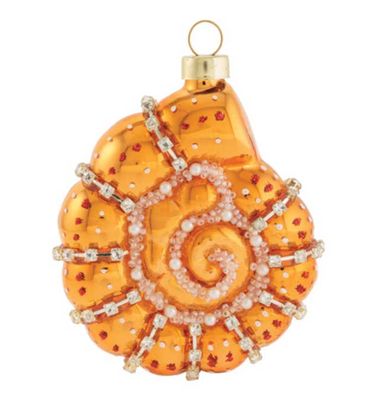 Kat + Annie Sundial Shell Ornament Set of 6, 87465, 026301874652