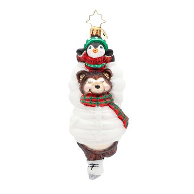 Christopher Radko Bearly Skating Ornament 1022820, 026301950899