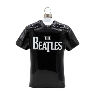 Kat + Annie The Beatles Band T Shirt Ornament Set of 6, 94618, 026301946175
