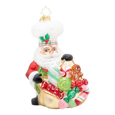 Christopher Radko Santa's Sweetest Batch Ornament 1022702, 026301947271