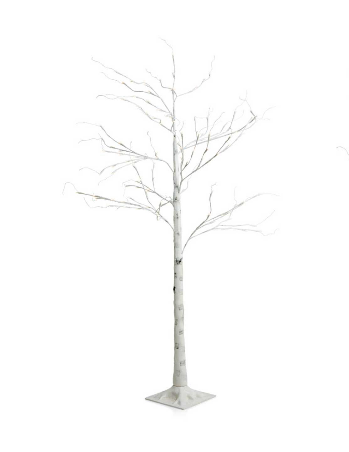 Kat + Annie 4ft White Birch Tree Ornament, 82662, 026301826620