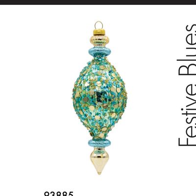 Kat + Annie Coastal Geometric Shape Ornament Set of 6, 93885, 026301938859