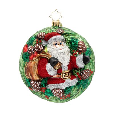 Christopher Radko Wreathful Wishes Ornament 1022869, 026301951278