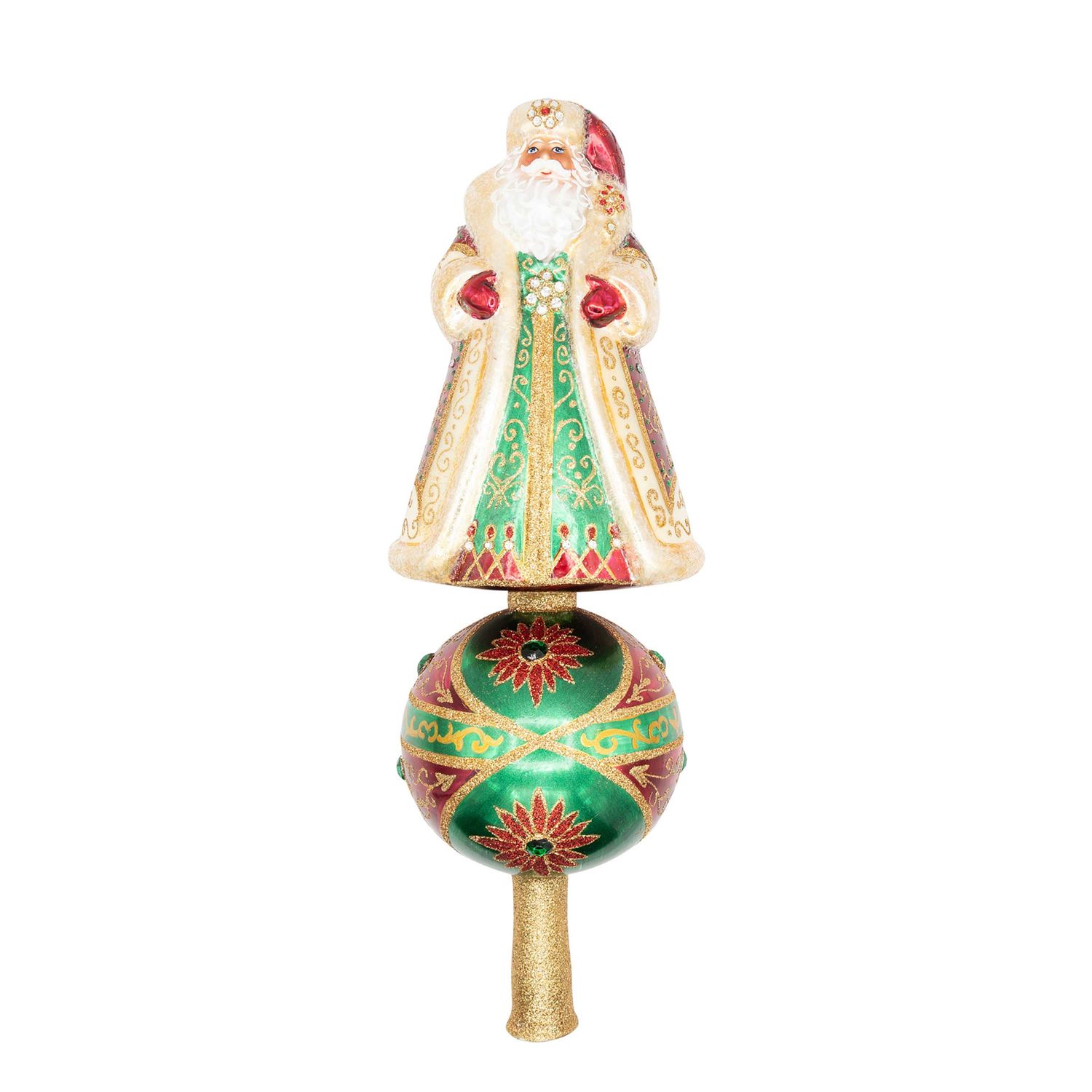 Christopher Radko Crown of Christmas Finial 1022919, 026301952046