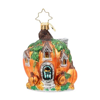 Christopher Radko Pumpkin Patch Abode Ornament 1022732, 026301945093