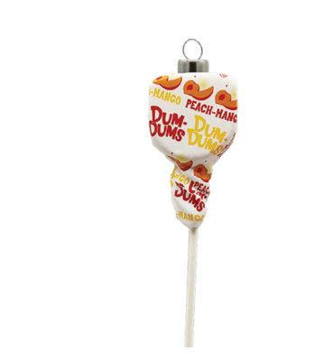 Kat + Annie Peach Mango Dum Dums Ornament Set of 6, 93567, 026301935674