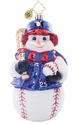 Christopher Radko Snowy Slugger Ornament 1021916, 026301927587