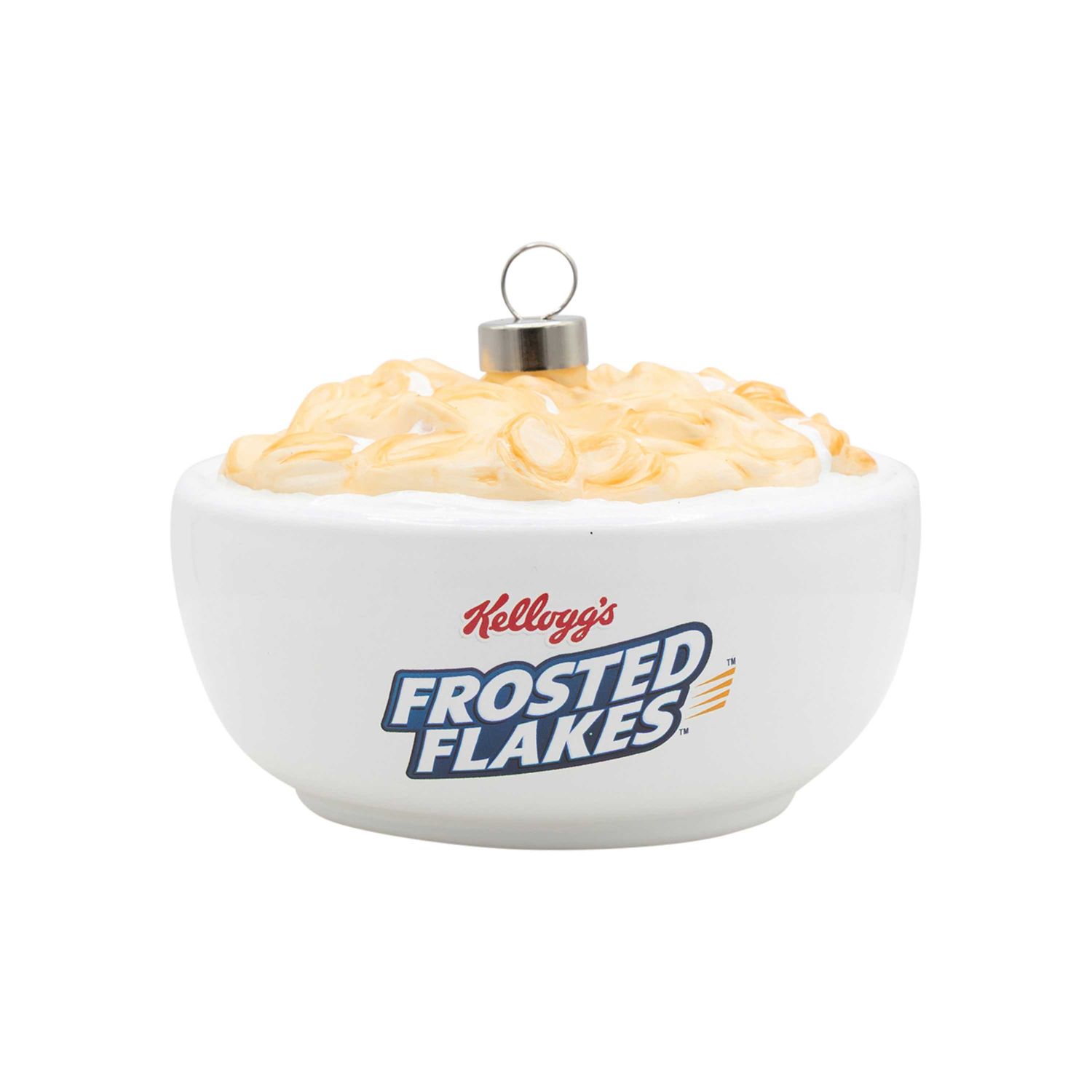 Kat + Annie Kelloggs Frosted Flakes Cereal Bowl Ornament Set of 6, 94641, 026301946410