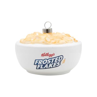 Kat + Annie Kelloggs Frosted Flakes Cereal Bowl Ornament Set of 6, 94641, 026301946410