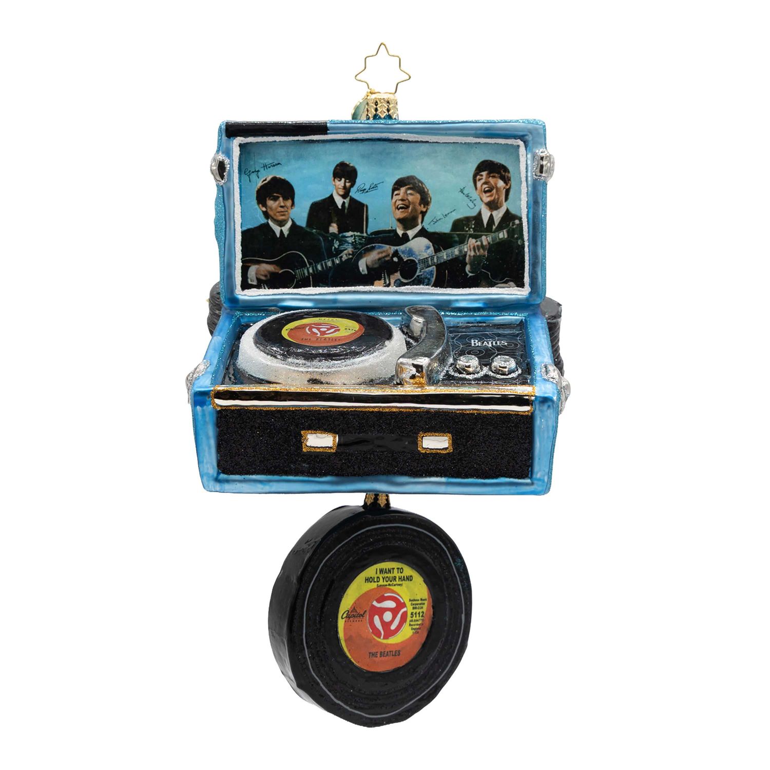 Christopher Radko The Beatles on Repeat Ornament 1022928, 026301952367
