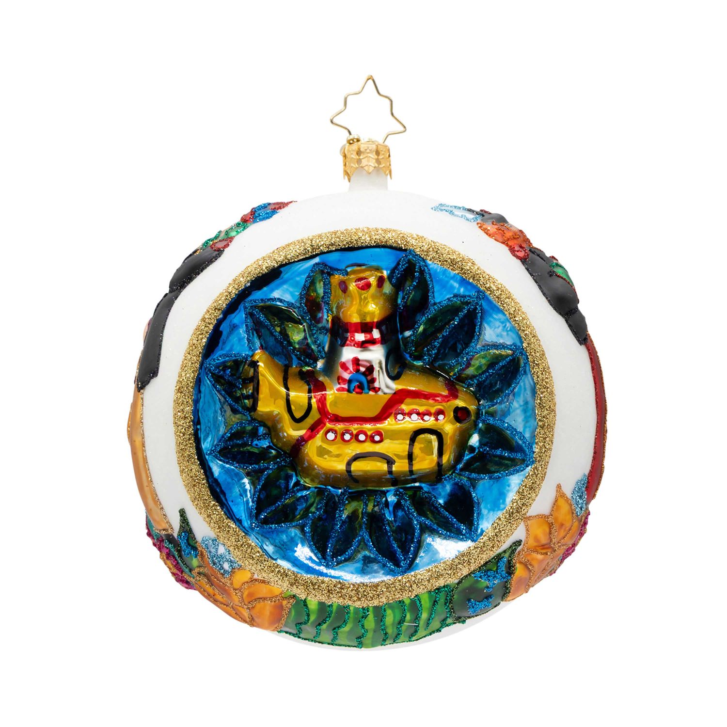 Christopher Radko The Fab Four's Festive Voyage Ornament 1022929, 026301952374