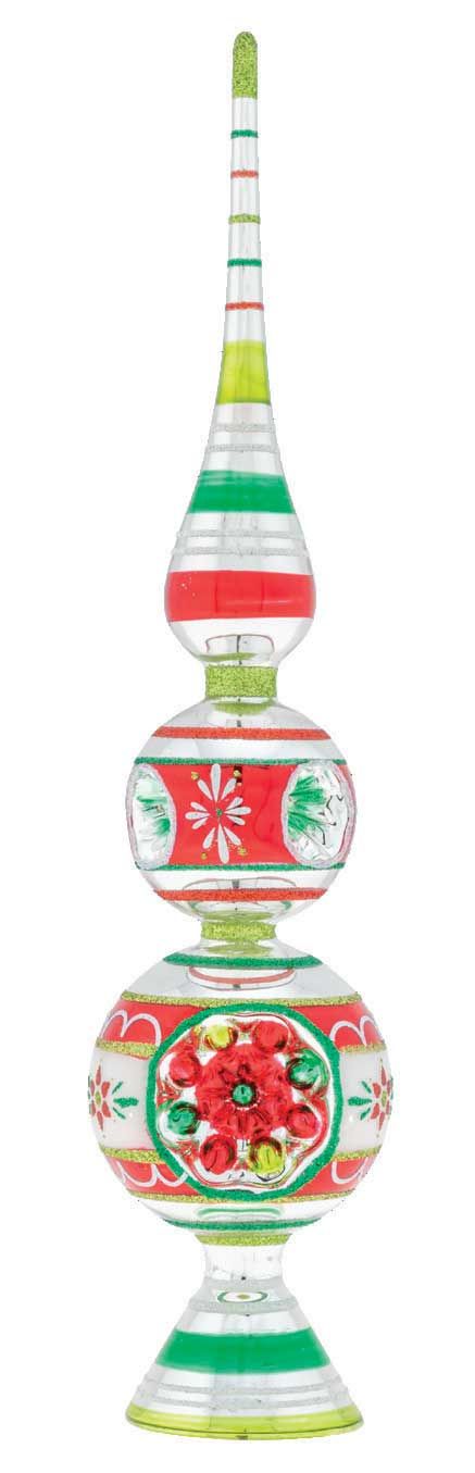 Christopher Radko Holiday Splendor Finial Stand With Reflectors 4027999, 026301888871