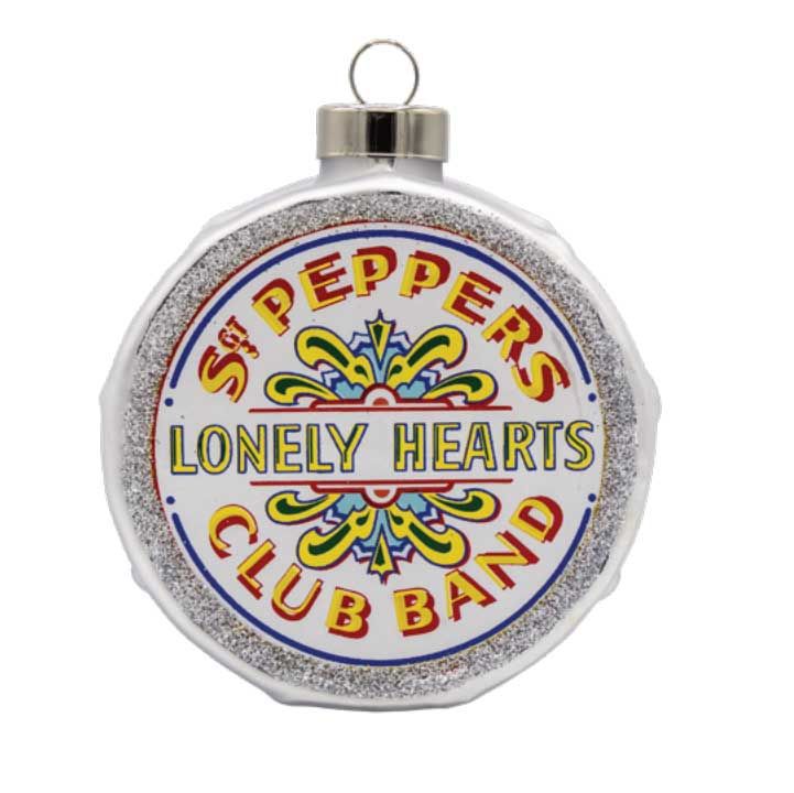 Kat + Annie Beatles Sgt Peppers Drum Ornament Set of 6, 93545, 026301935452