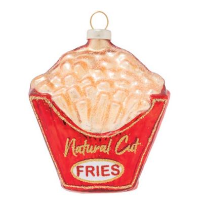 Kat + Annie Natural Cut Fries Ornament Set of 6, 85455, 026301854555