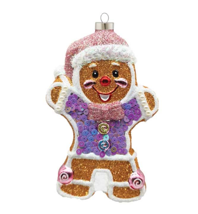 Kat + Annie Gingerbread Ornament Set of 6, 92369, 026301923695