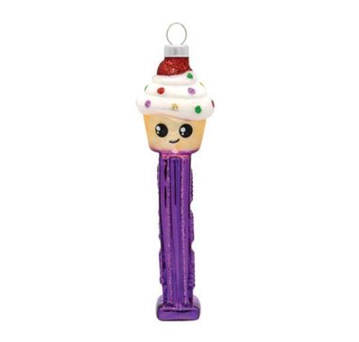 Kat + Annie Sweet Cupcake Pez Dispenser Ornament Set of 6, 92458, 026301924586