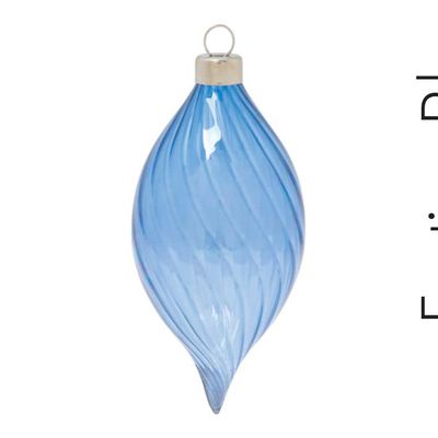 Kat + Annie Iridescent Translucent Tulip Ornament Set of 6, 87455, 026301874553