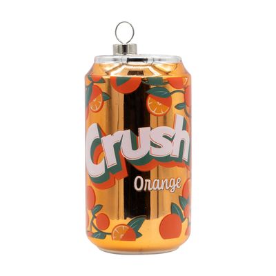 Kat + Annie Crush Orange Soda Can Ornament Set of 6, 94633, 026301946335