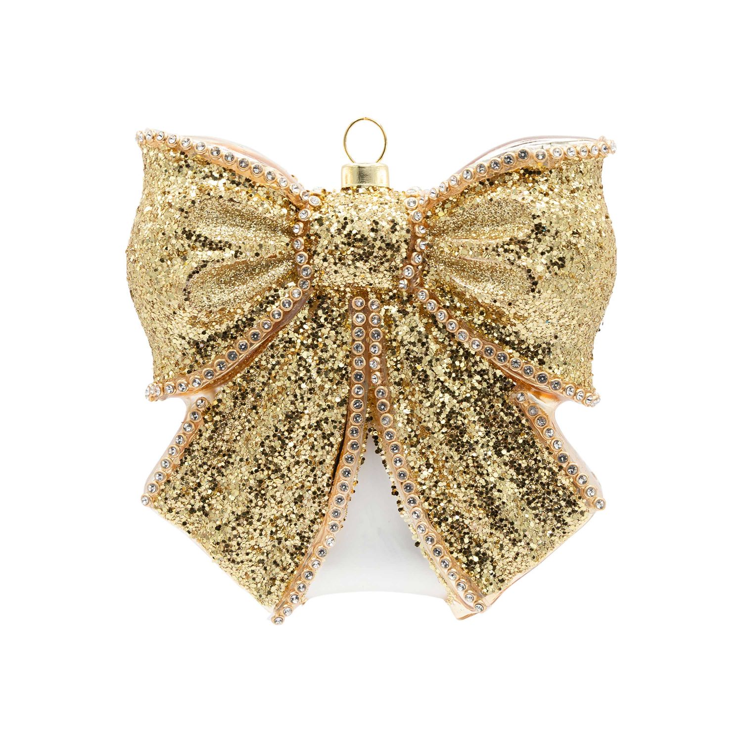 Kat + Annie Golden Bow Ornament Set of 6, 94938, 026301949381