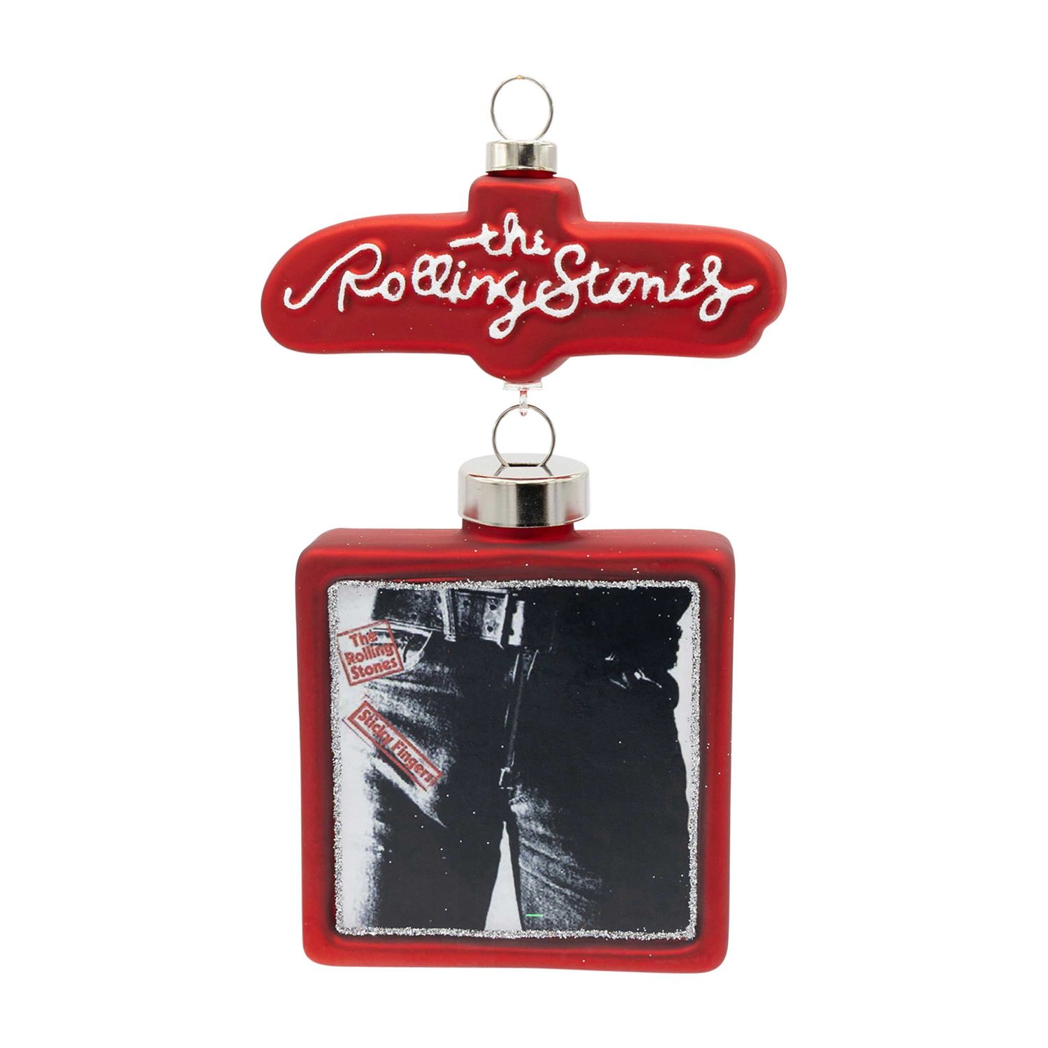 Kat + Annie The Rolling Stones Sticky Fingers Album Ornament Set of 6, 94652, 026301946526