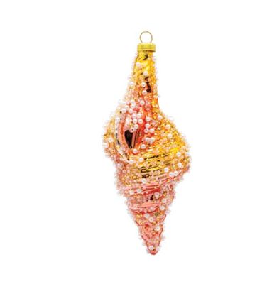 Kat + Annie Conch Shell Ornament Set of 6, 93846, 026301938460