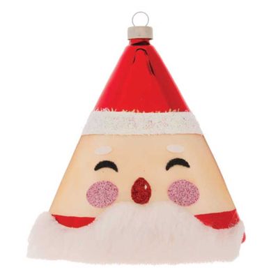 Kat + Annie Cheerful Santa Ornament Set of 6, 88259, 026301882596