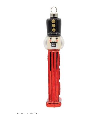 Kat + Annie Nostalgic Nutcracker Pez Dispenser Ornament Set of 6, 92454, 026301924548