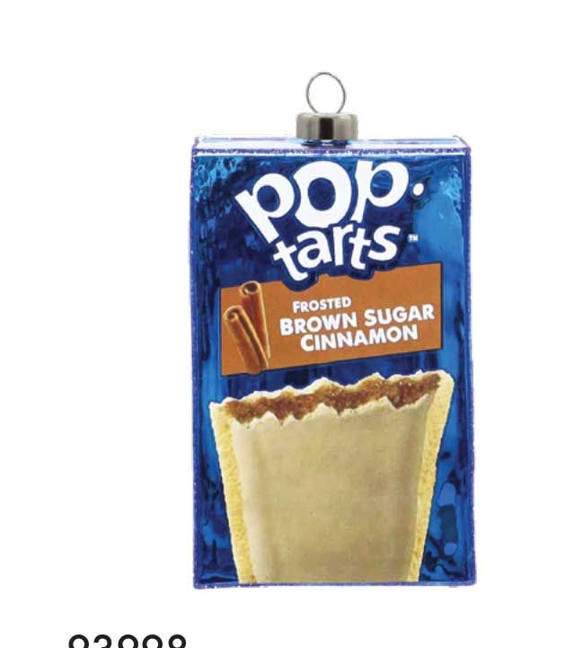 Kat + Annie Pop Tarts Frosted Brown Sugar Cinnamon Ornament Set of 6, 93998, 026301939986