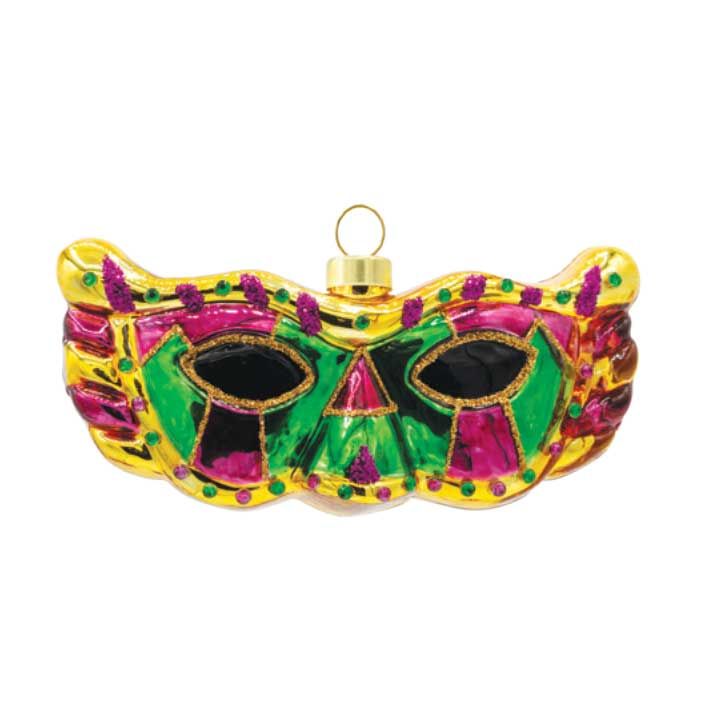 Kat + Annie Mardi Gras Masquerade Ornament Set of 6, 92512, 026301925125