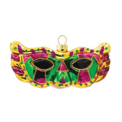 Kat + Annie Mardi Gras Masquerade Ornament Set of 6, 92512, 026301925125