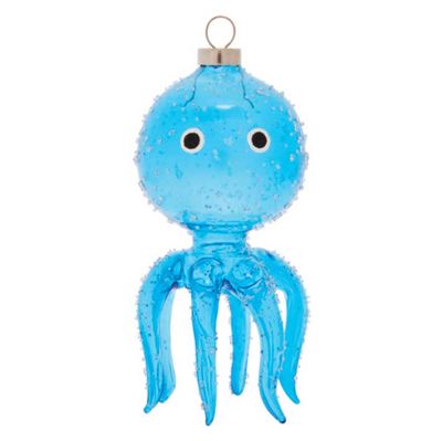 Kat + Annie Brilliant Blue Octopus Ornament Set of 6, 88268, 026301882688