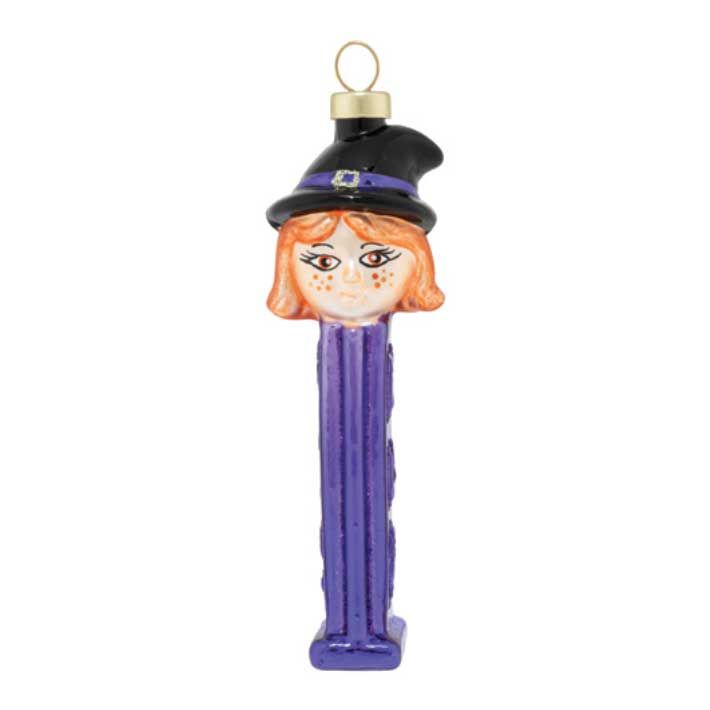 Kat + Annie Witch Pez Dispenser Ornament Set of 6, 88115, 026301881155
