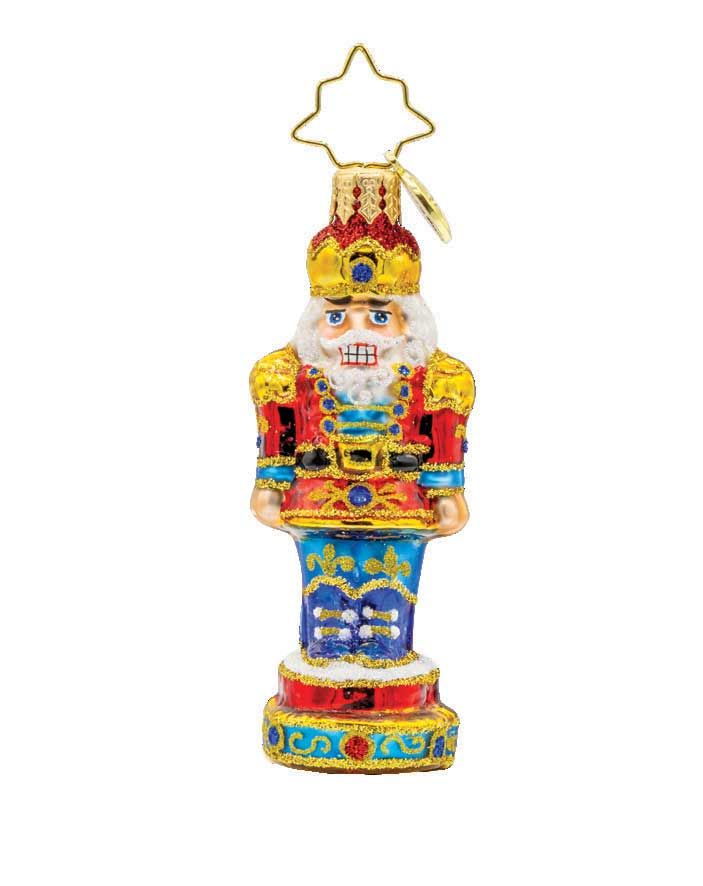 Christopher Radko Royal Elegance Nutcracker Gem Ornament 1022243, 026301938965