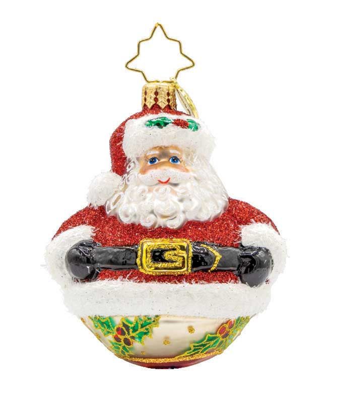 Christopher Radko Jolly Holly Claus Gem Ornament 1022264, 026301939016