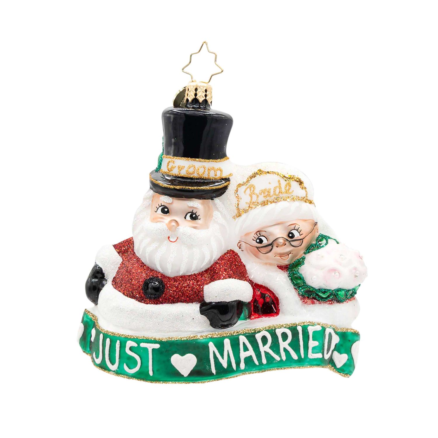 Christopher Radko Merry Matrimony Ornament 1022794, 026301950721