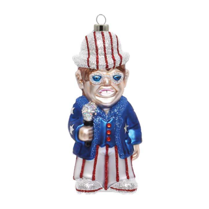 Kat + Annie Patriotic Elton John Ornament Set of 6, 93550, 026301935506