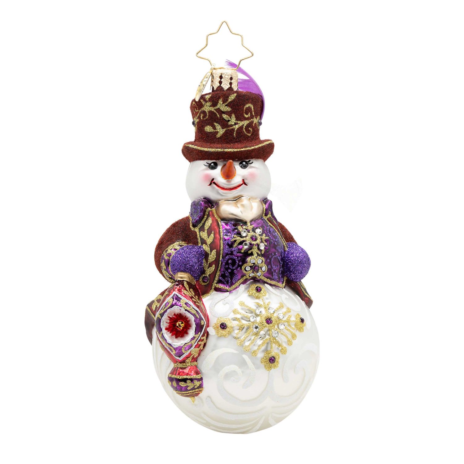 Christopher Radko Opulent Frost Ornament 1022641, 026301944492