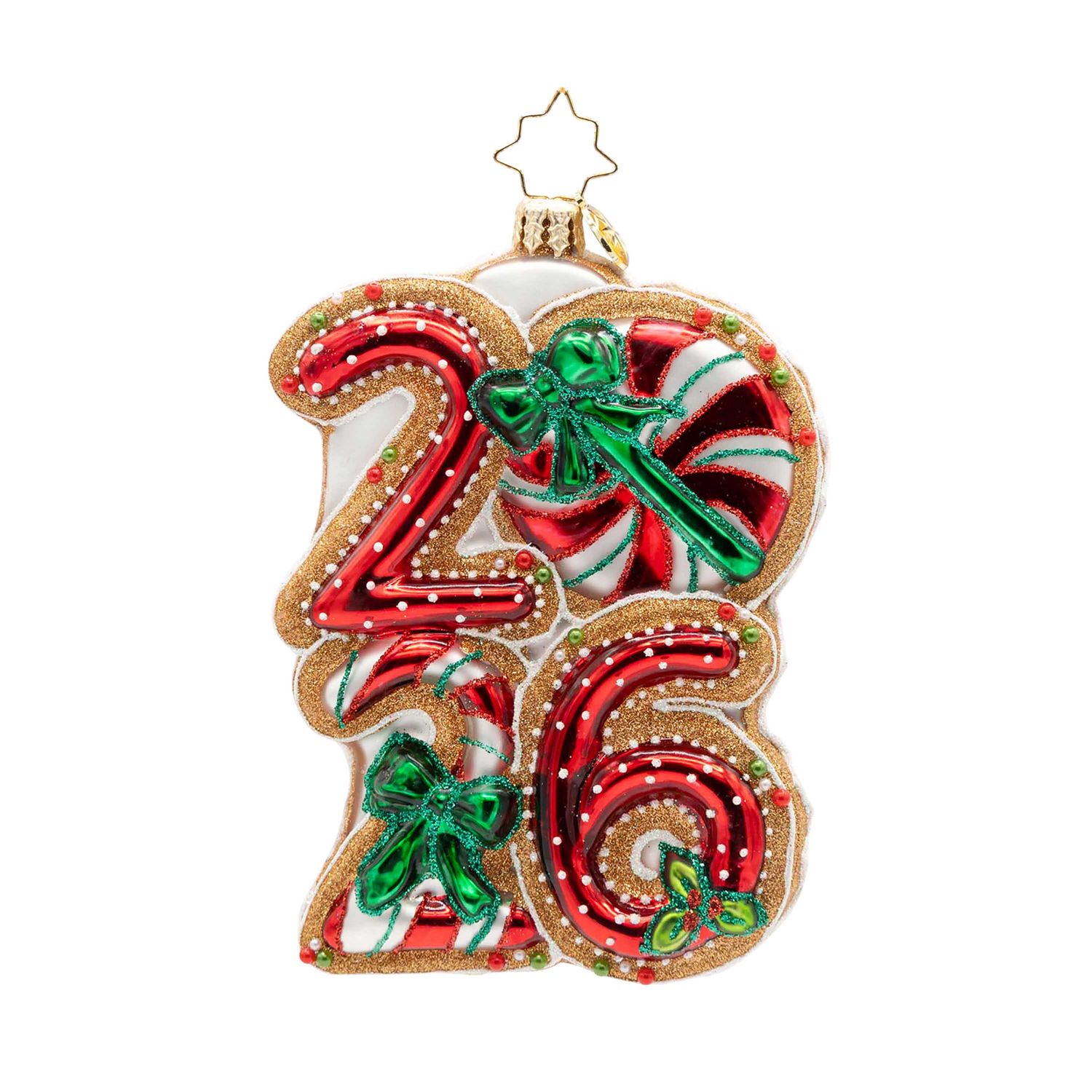 Christopher Radko Sweet Start to 2026 Ornament 1022781, 026301950608