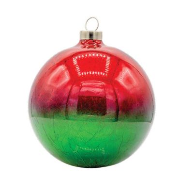 Kat + Annie Holiday Spun Glass Round Ornament Set of 6, 93879, 026301938798