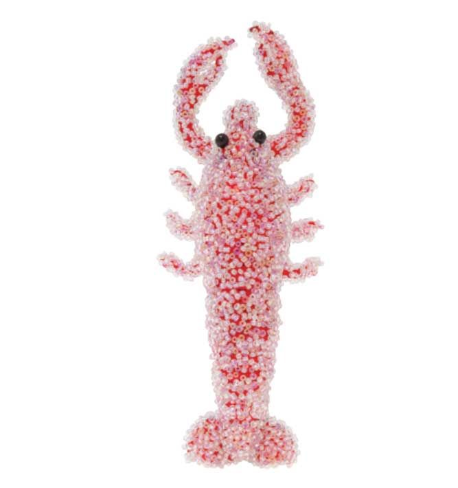 Kat + Annie Beaded Lobster Ornament Set of 6, 87461, 026301874614