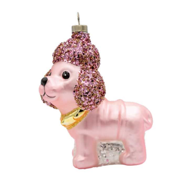 Kat + Annie Pink Pup Ornament Set of 6, 93828, 026301938286