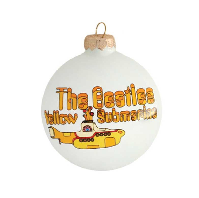 Kat + Annie Yellow Submarine Round Ornament Set of 6, 74648, 026301746485