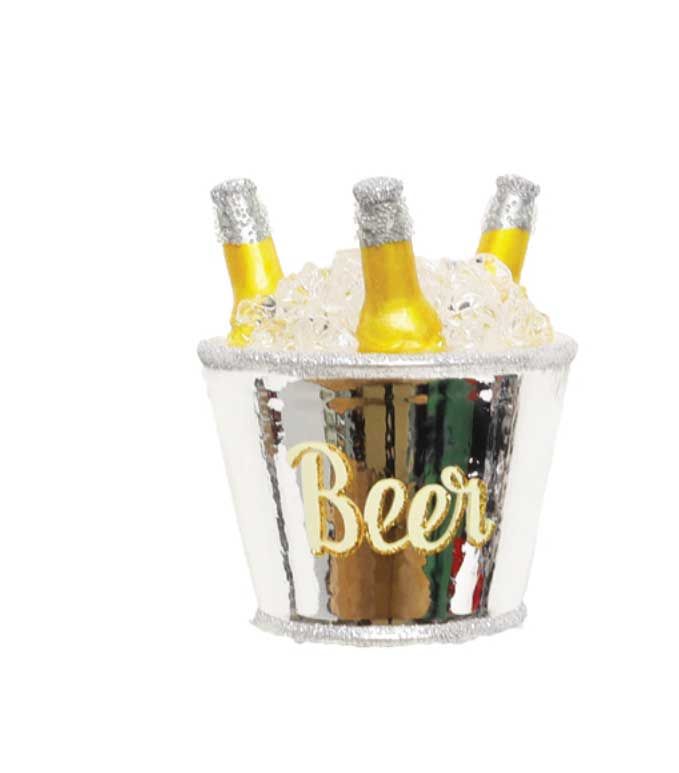 Kat + Annie Beer Bucket Ornament Set of 6, 93832, 026301938323